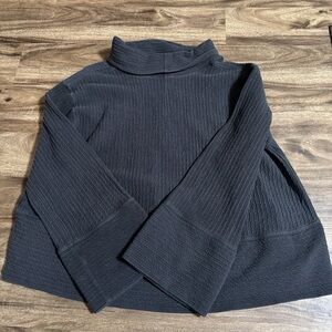 lululemon athletica Charcoal Cowl Neck Sweater